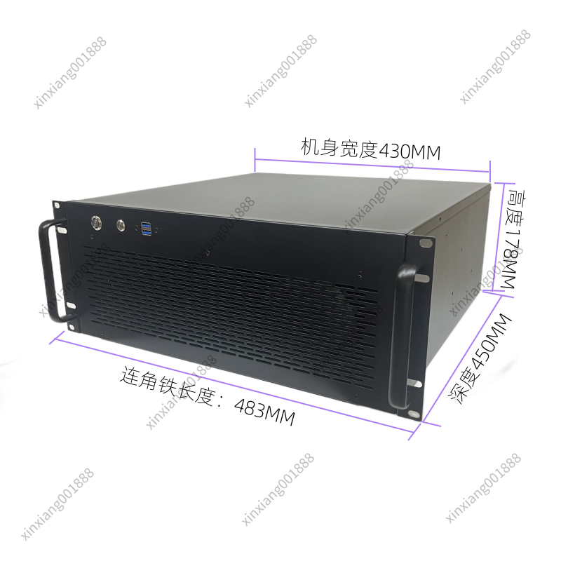Server Gpu Chassis 4U - Chassis Server 4U per Scheda Madre