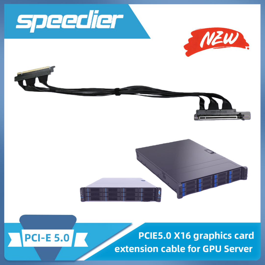 Pcie 5.0 Gpu Riser Cable - Cavo di Estensione GPU Server Dedicato