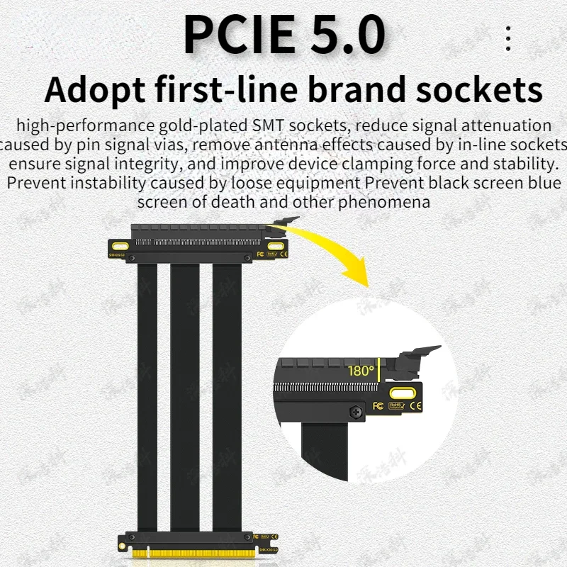 Cavo riser ADT-Link PCI-E 5.0  - Pcie 5.0 Gpu Riser Cable recensione e prezzo